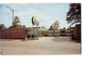 Sylacauga Alabama AL Vintage Postcard Ft. Williams Motel