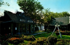 Vermont St Johnsbury The Maple Museum Sugar House and Maple Cabin 1967