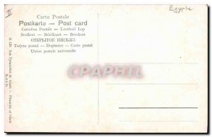 Old Postcard Egypt Egypt Giza Pyramids