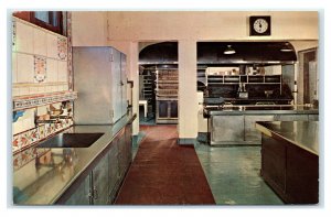 Postcard Hearst San Simeon CA - Huge Kitchen in La Casa Grande M19