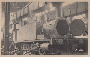 LMS 2F Class 0-6-0T No 27512 Vintage Real Photo Train Postcard