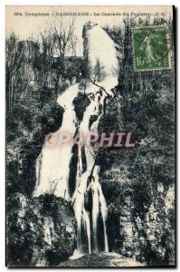 Old Postcard Dauphine Sassenage the Cascade From Paris