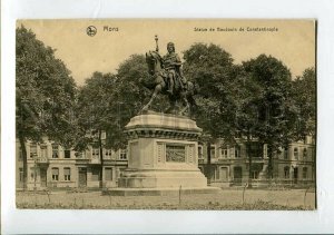 3150966 BELGIUM MONS Baudoin de Constantinople Vintage postcard