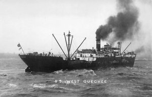 SS West Quechee 1917-1918, Printed Photo Lykes Bros. Steamship Co., Inc. Ship 