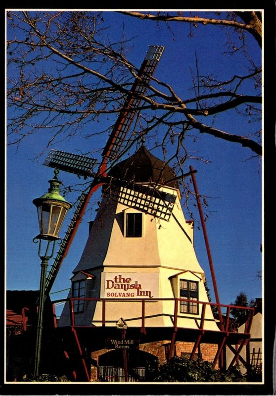 California Solvang The Danish Inn Windmill