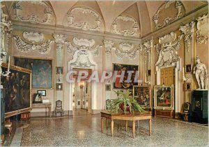 Postcard Modern Lake Maggiore Isola Bella The Great Hall (Borromeo Palace)