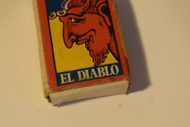 Fosforos El Diablo Bon Bril Dura mucho mas. Matchbox