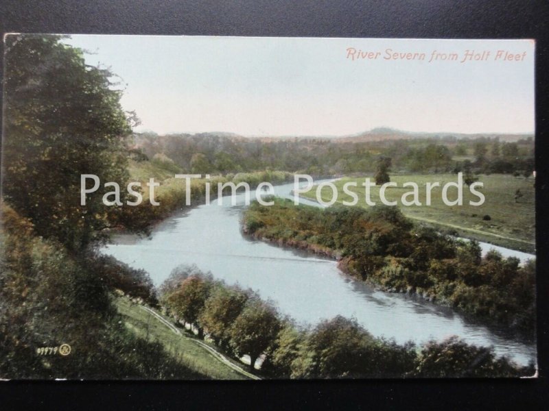 c1910 - RIVER SEVERN from HOLT FLEET