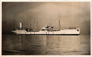 CPA AK Cargo or Tanker Steamer - Photo Postcard SHIPS (911766)