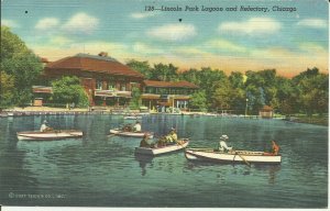 Chicago, Lincoln Park Lagoon And Refectory