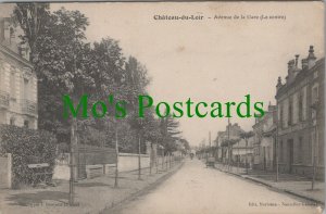France Postcard - Chateau-Du-Loir - Avenue De La Gare (Le Centre) RS27293