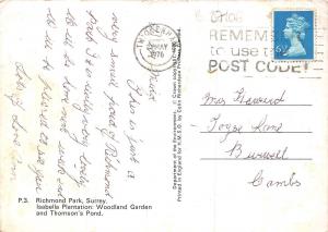 B87106 richmond park surrey   uk