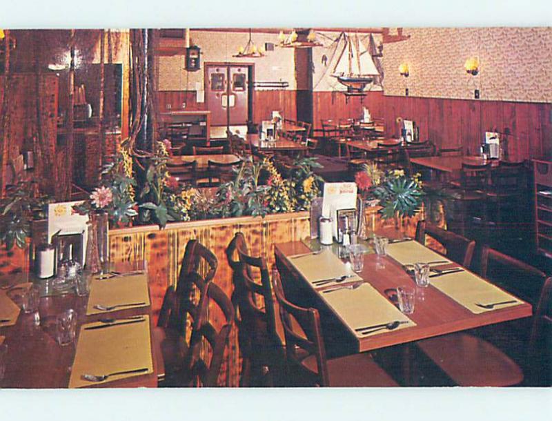 Unused Pre-1980 BLUENOSE RESTAURANT Charlottetown PRINCE EDWARD ISLAND M8942