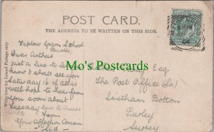 Genealogy Postcard -Carey, The Post Office, Smitham Bottom, Purley, Surrey GL225