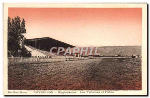 Old Postcard Horse Riding Equestrian Cavaillon Hippordome Platforms and tracks