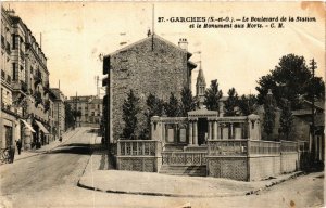 CPA GARCHES Le Boulevard de la Station-Monument aux Morts (412929)