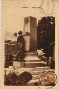 CPA ROISEL Monument (17497)