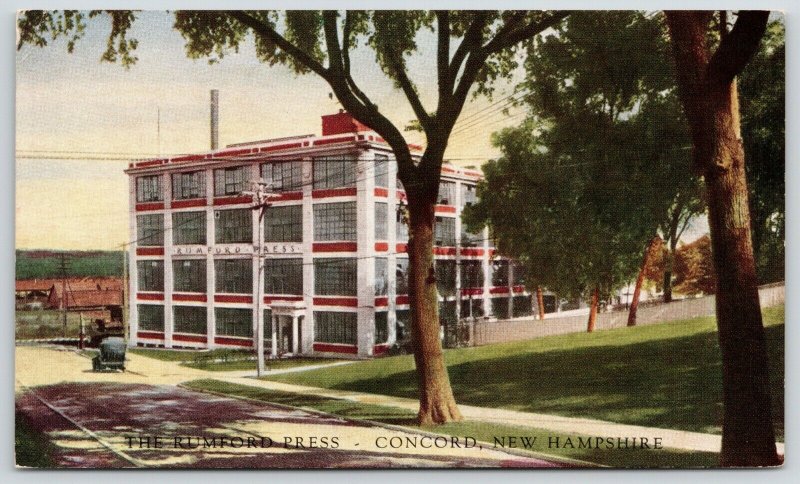 Concord New Hampshire~Rumford Press~Publisher on Ferry Street~Now Center~c1905