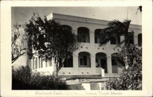 St. Thomas VI Virgin Islands Bluebeard Castle Hotel c1930 Real Photo Postcard