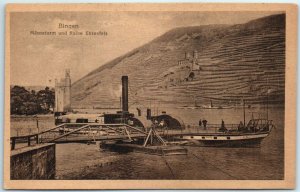 M-26936 Mouse Tower and ruins of Ehrenfels Bingen Germany