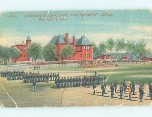 Divided-back MILITARY SCENE Fort Collins - Near Denver Colorado CO AF8702