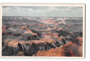 Grand Canyon National Park Arizona AZ Postcard 1915-30 Cloud Shadows Hopi Point