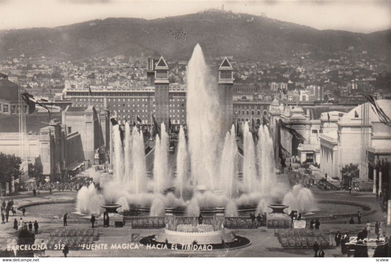 BARCELONA , Spain , 1910-30s ; Water Fountain