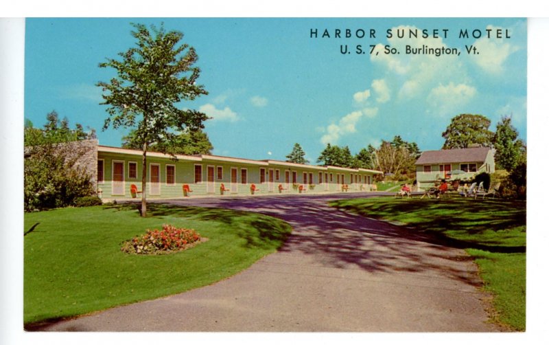 VT -  South Burlington. Harbor Sunset Motel