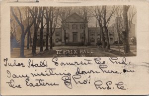 Real Photo Postcard Teackle Hall Mansion in Princess Anne, Maryland~134171