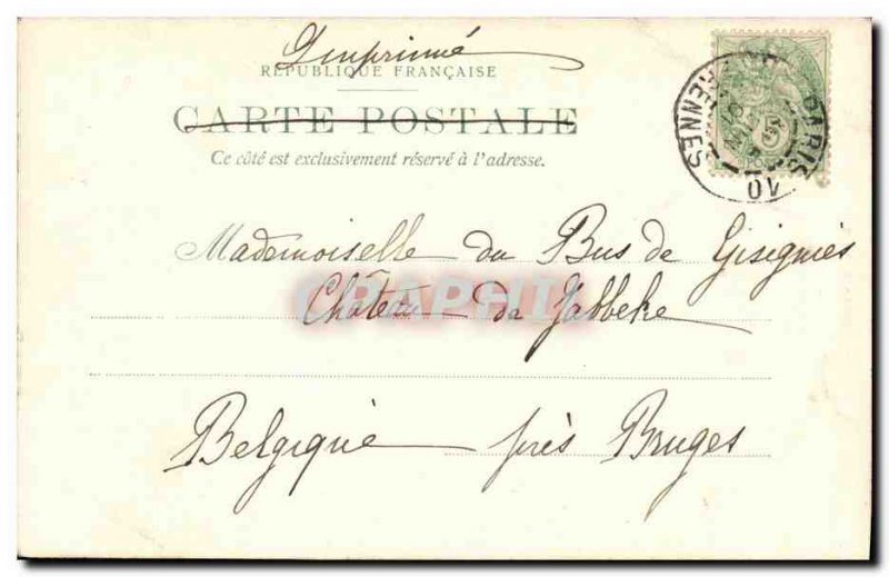 Postcard Old St Cloud