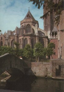 Belgium Postcard - Brugge - Bridge of St Boniface, Church of Our Lady  RR8866