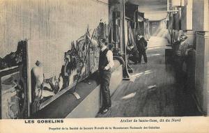 Les Gobelins atelier de haute lisse, dit du Nord Postcard