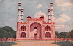 Gateway of Akbar's Tomb Agra India 1967 