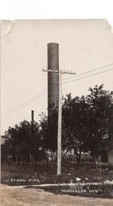 J31/ Henderson Nebraska RPPC Postcard c1910 Stand Pipe Electric Line 318