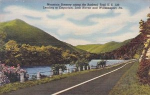 Mountain Scenery Along The Bucktail U S 120 Leading To Emporium Lock Haven An...