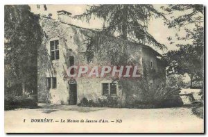 Old Postcard Domremy Jeanne D'Arc House