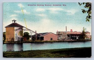 J90/ Columbus Wisconsin Postcard c1910 Columbus Canning Factory 631