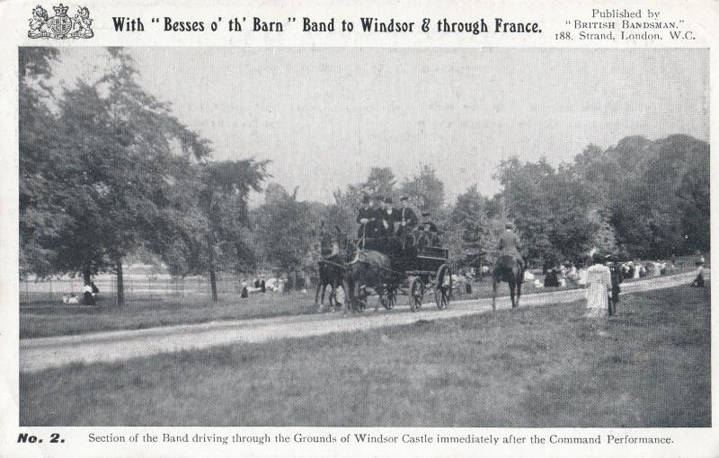 Besses O' Th' Barn Lancashire Command Performance Military Band Windsor Castl...