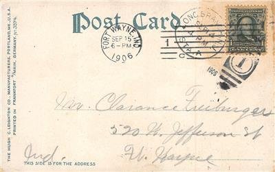 R.C. Church Star of the Sea, Long Branch, New Jersey 1906 Vintage Postcard