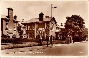 England Seaforth Waterloo Grammar School Real Photo