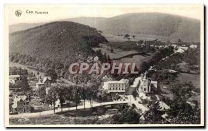 Old Postcard Panorama Coo Belgium