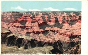 Vintage Postcard 1900s From O'Neils Point Grand Canyon National Park Arizona AZ