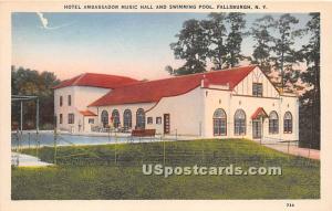 Hotel Ambassador Loch Sheldrake NY Unused