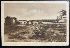 Mint Colombia Real Picture Postcard RPPC Concrete Pier