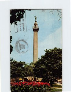 Postcard Battle Monument Park Trenton New Jersey USA