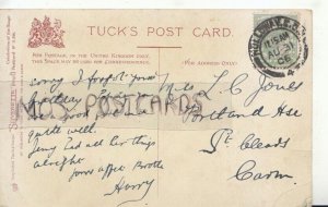 Genealogy Postcard - Jones - Portland House, St Clears, Carmarthen - Ref. R1011