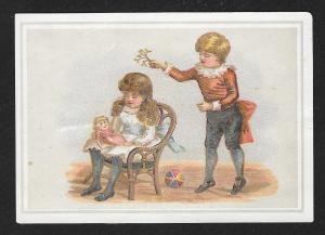 VICTORIAN TRADE CARD Fleischmann & Co Yeast