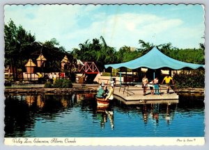 Valley Zoo, Edmonton, Alberta, Canada, Chrome Postcard