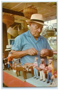 c1960's Popular Santero at Annual Craftman's Fair Puerto Rico Postcard