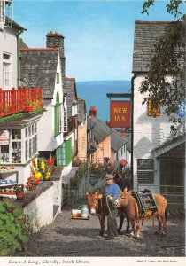 uk49530 down a long clovelly north devon uk